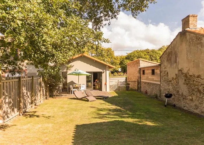 Spacieux écogîte En Pierre Avec Jardin Clos, Proche De L'océan Et Des Plages, Confort - Fr-1-306-1032 Saint-Brévin-les-Pins